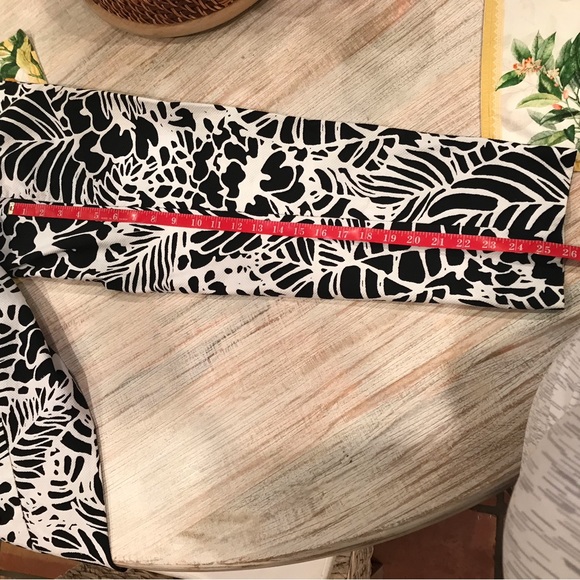 Talbots Tropical Print Pant - Picture 5 of 7